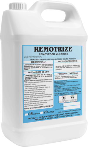 Remotrize - Produtos de Limpeza Profissionais - Rizelar