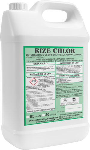 Rize Chlor - Produtos de Limpeza Profissionais - Rizelar